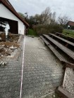Výstavba zámkové dlažby a pergoly u Obecního domu